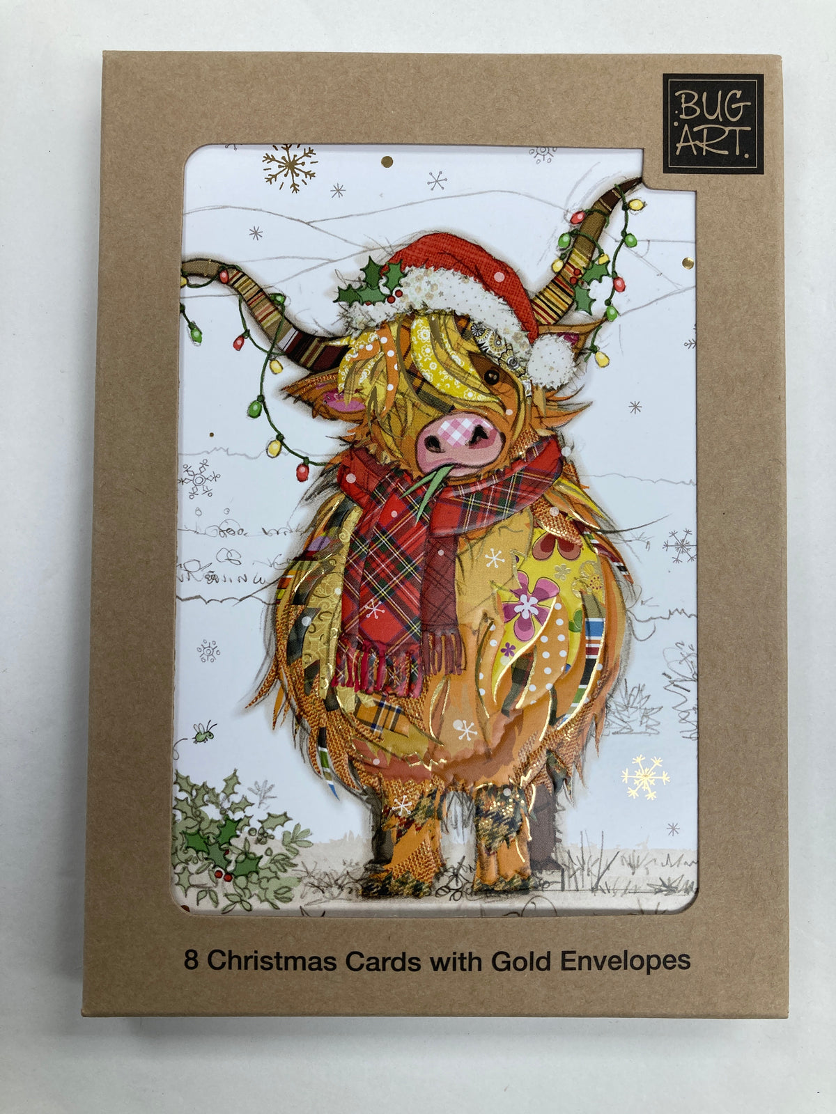 Boîte de cartes de Noël Christmas Kitty