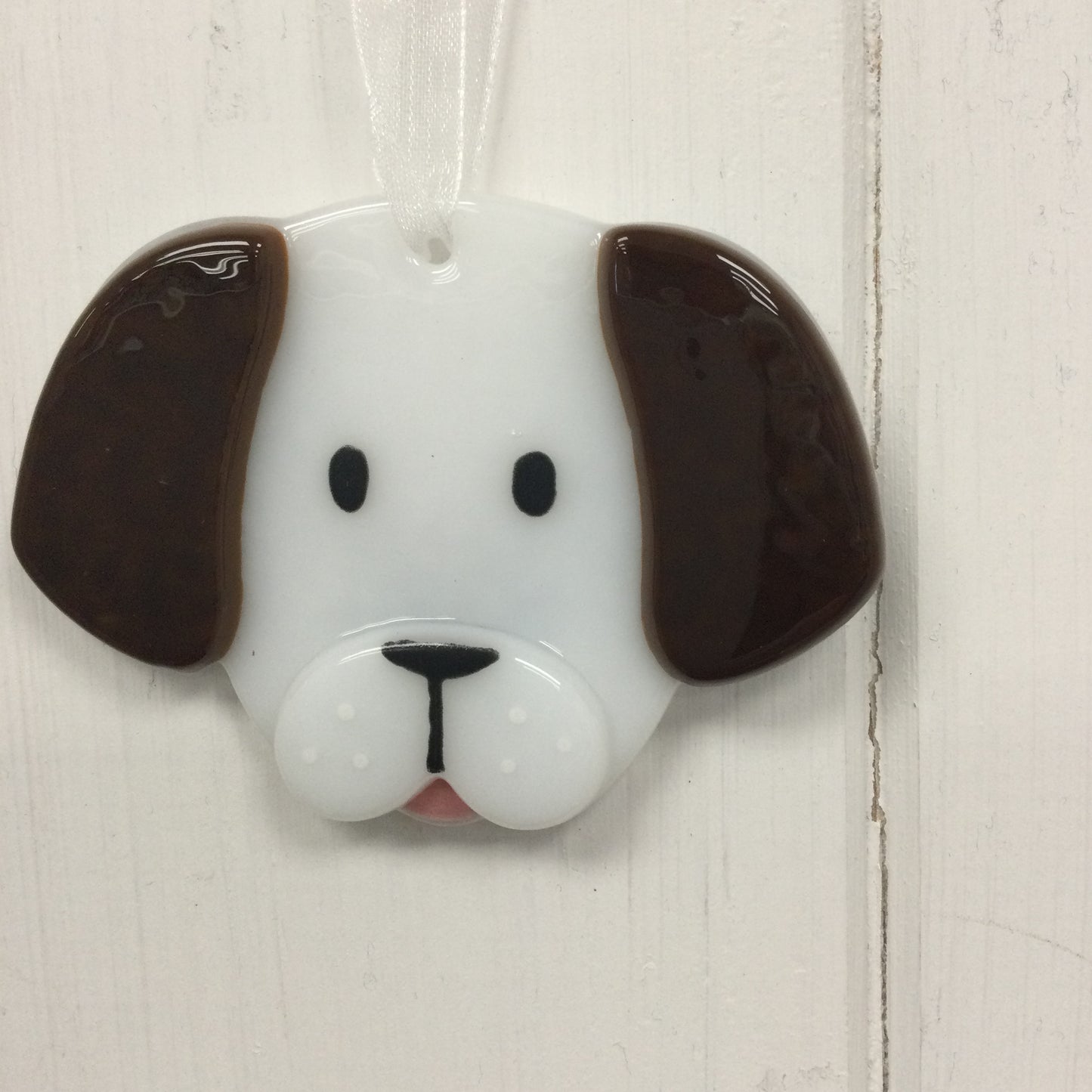 Fused Glass Doggy Hanging