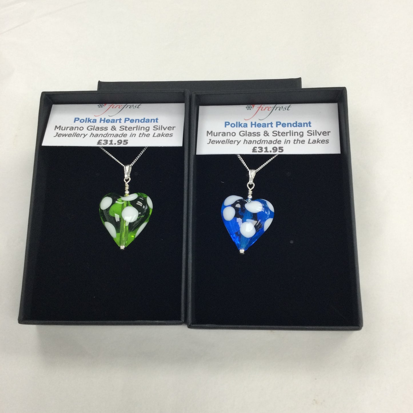Polka Heart Pendant