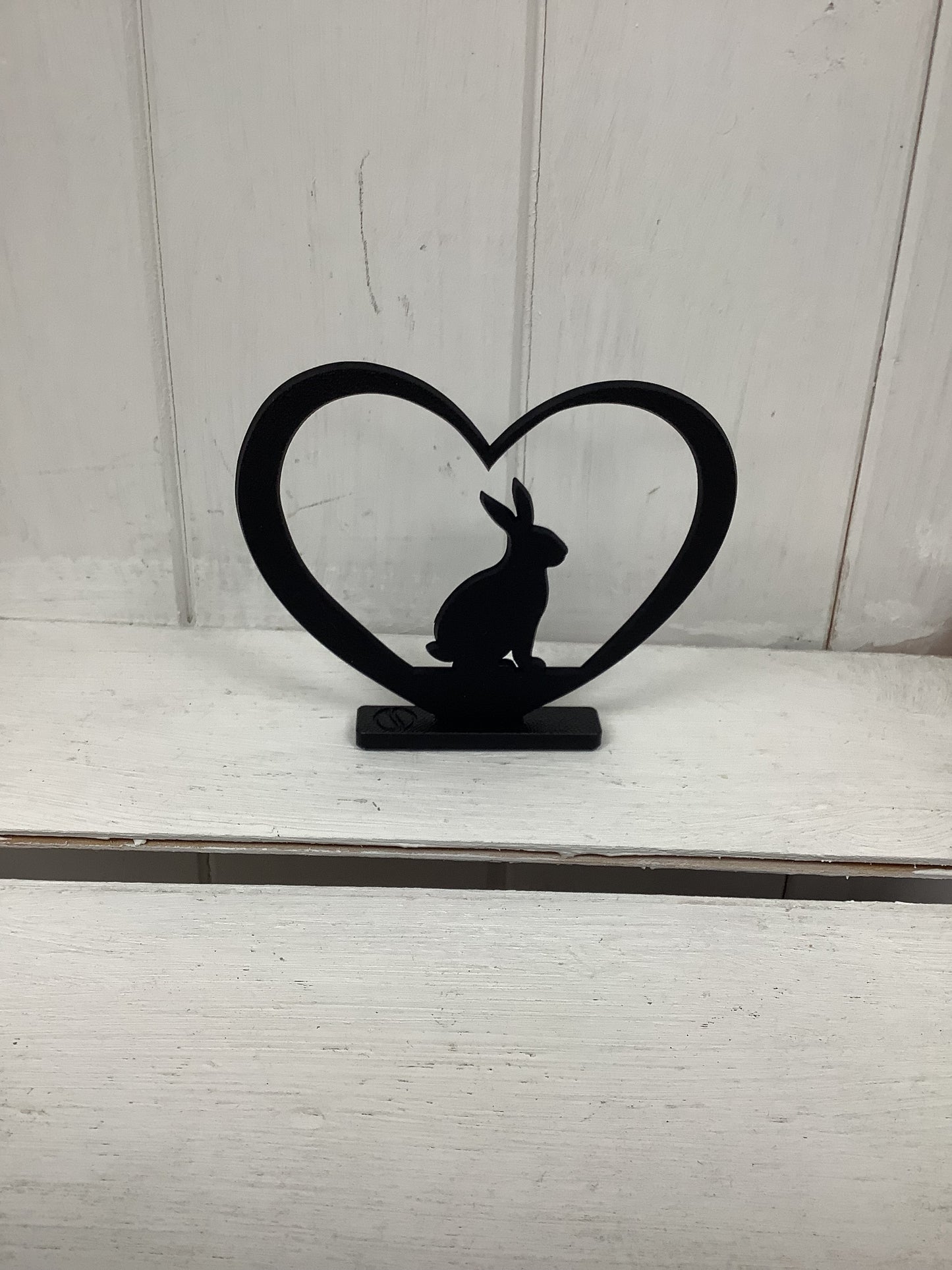 Rabbit Heart Topper
