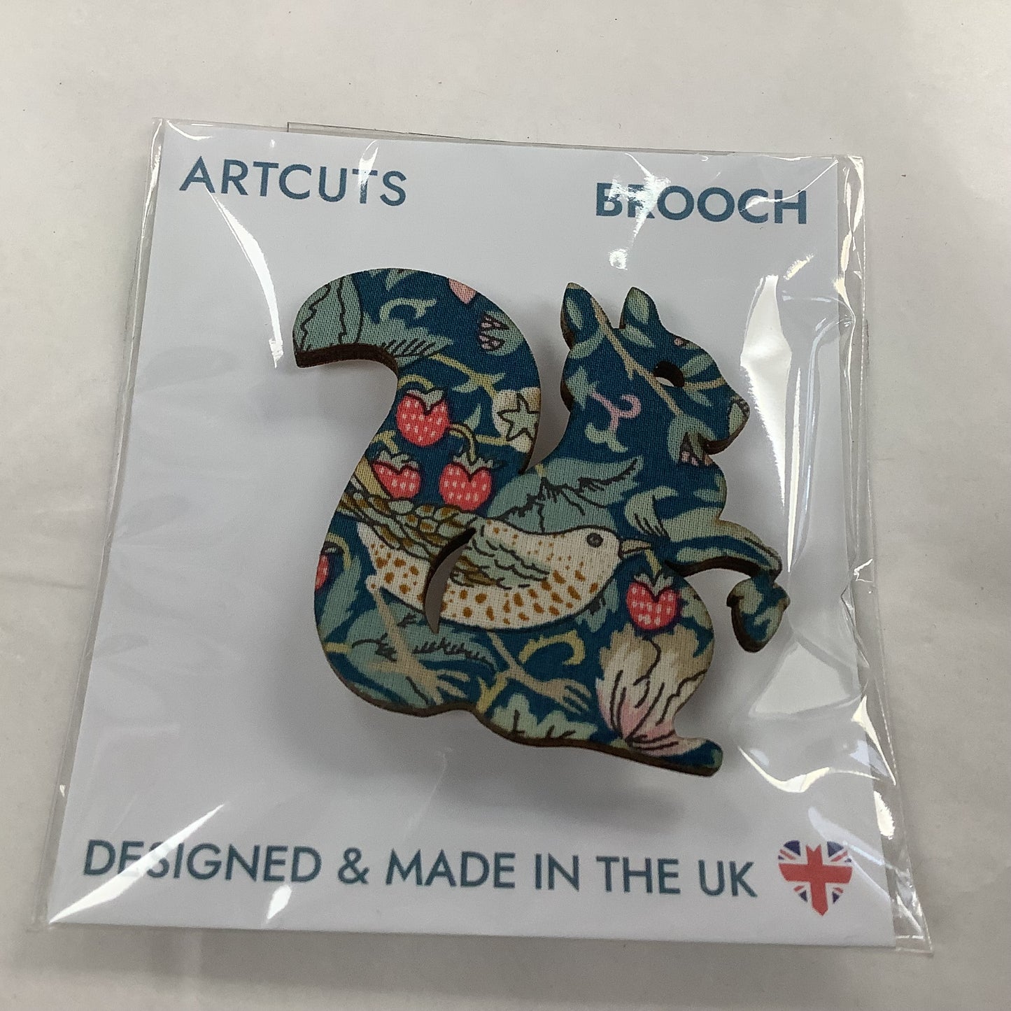 Vrijheid eekhoorn broche