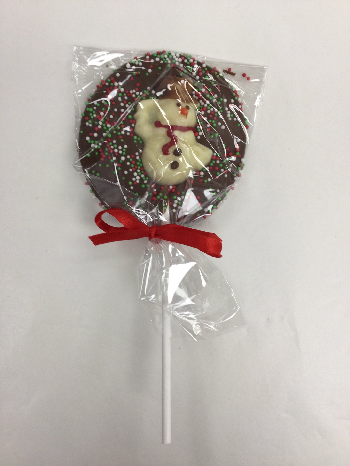 Snowman Large Lolly