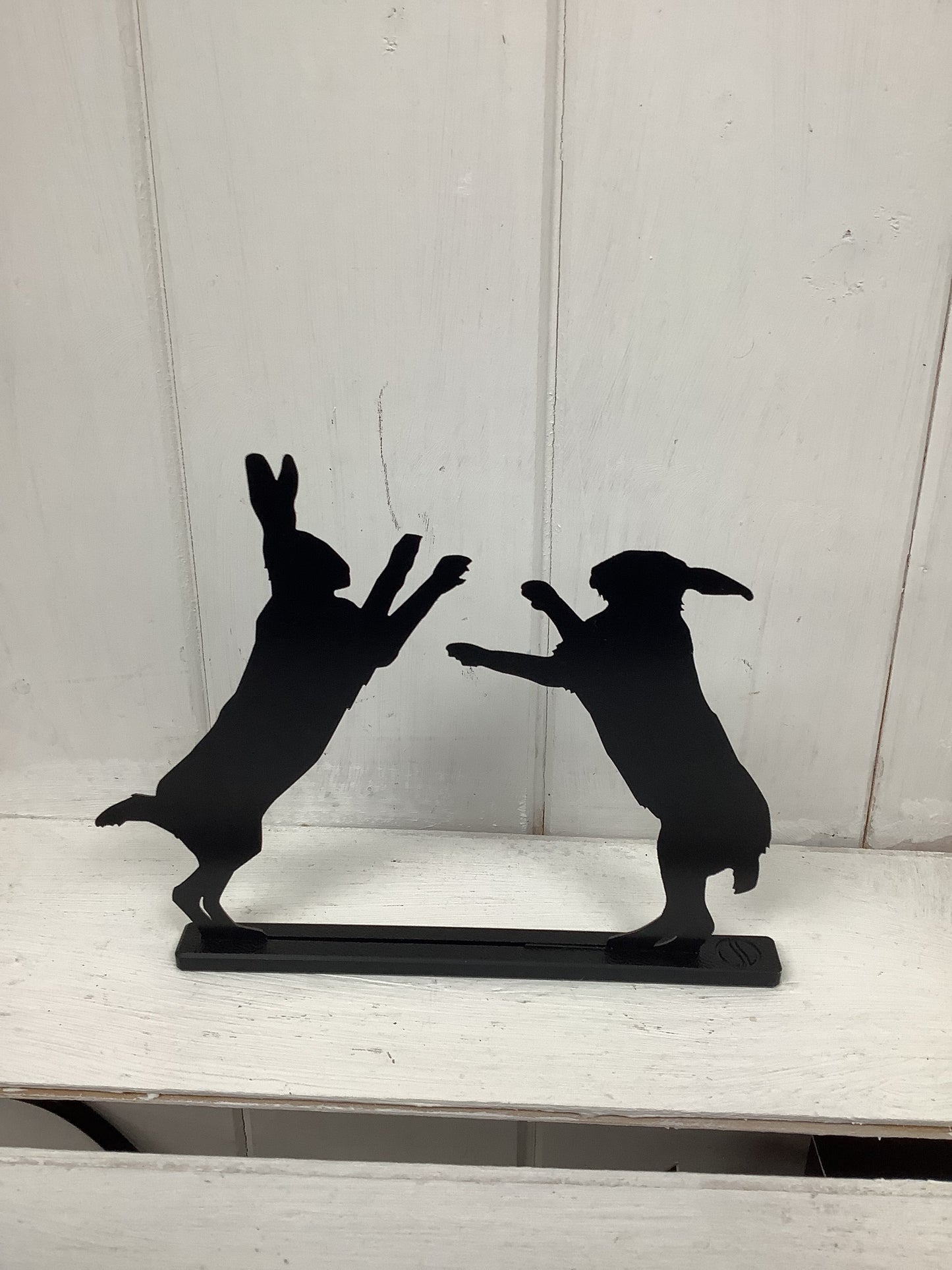 Boxing Hare Shadowshapes Topper