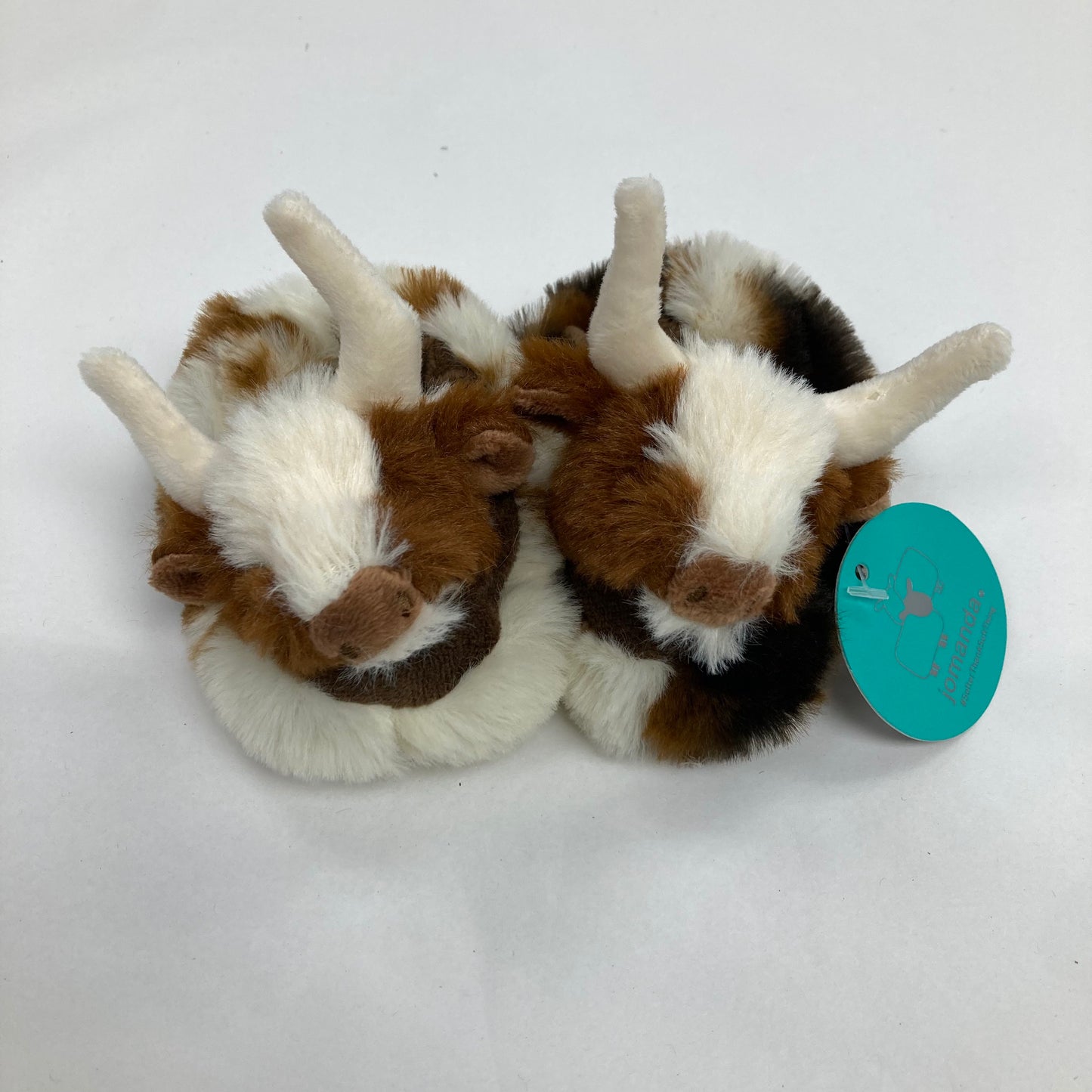 Baby Slippers: Texas Longhorn Highland Cow