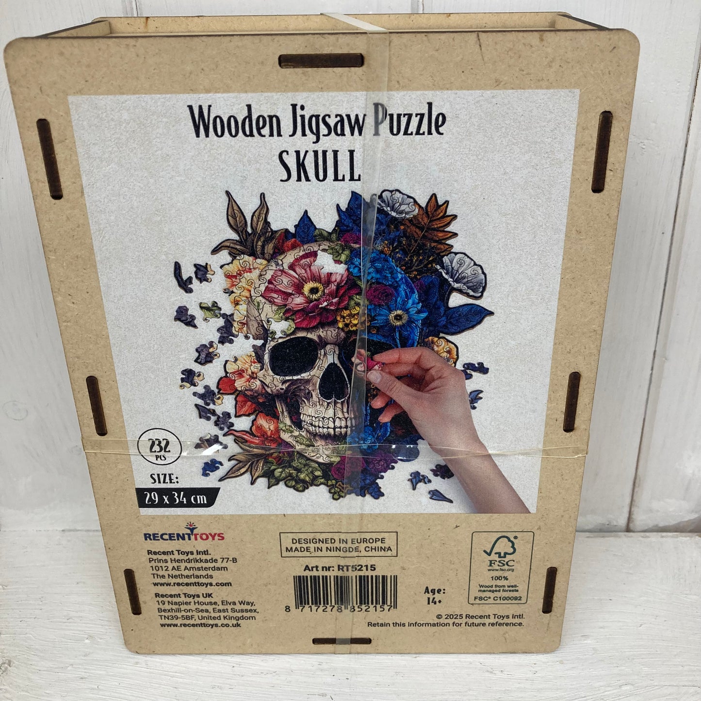 Skull Wooden Jigsaw Puzzle