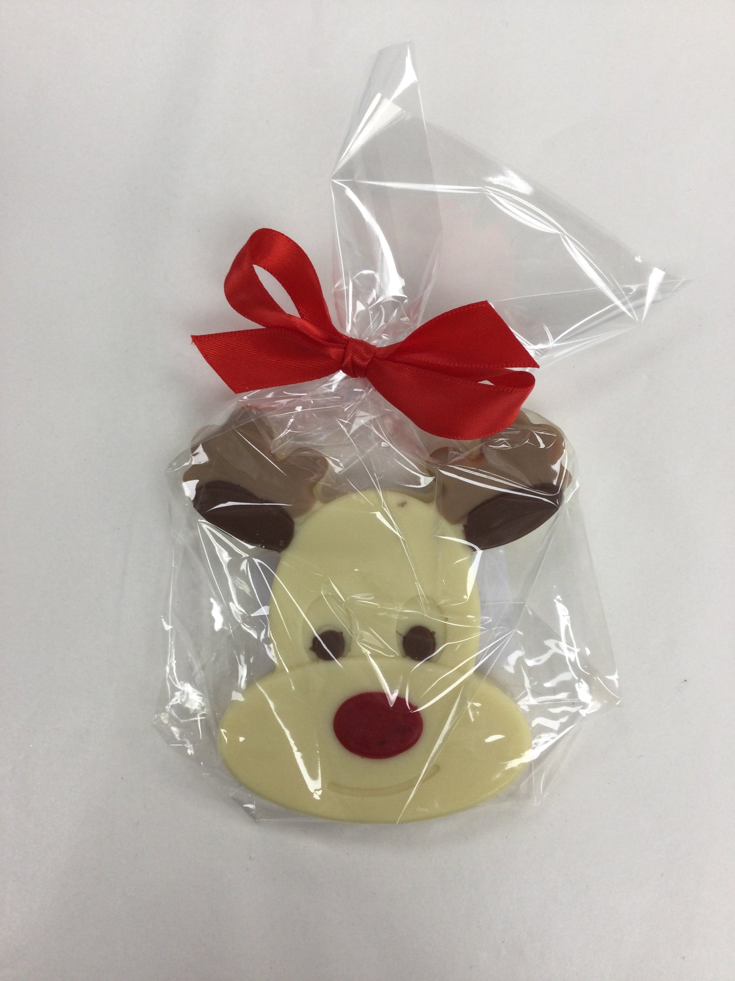 White Chocolate Reindeer Head (large)