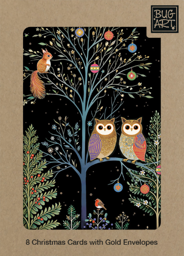 Boîte de cartes de Noël Christmas Kitty