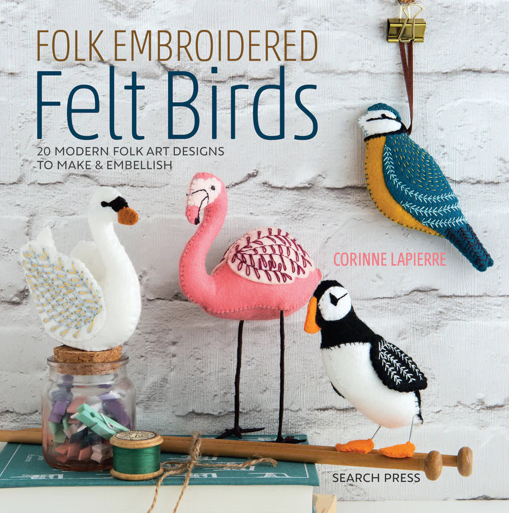 Book: Felt Embroidery Birds
