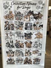 Load image into Gallery viewer, Collective Nouns for Dogs Tea-Towel
