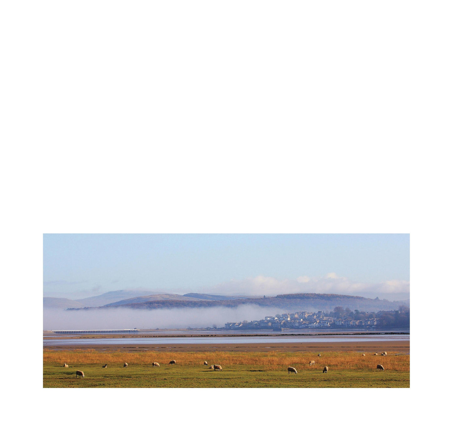 Morning mist over Arnside – Morning Light - Andy Mortimer Photograpic Card - The Coast Office