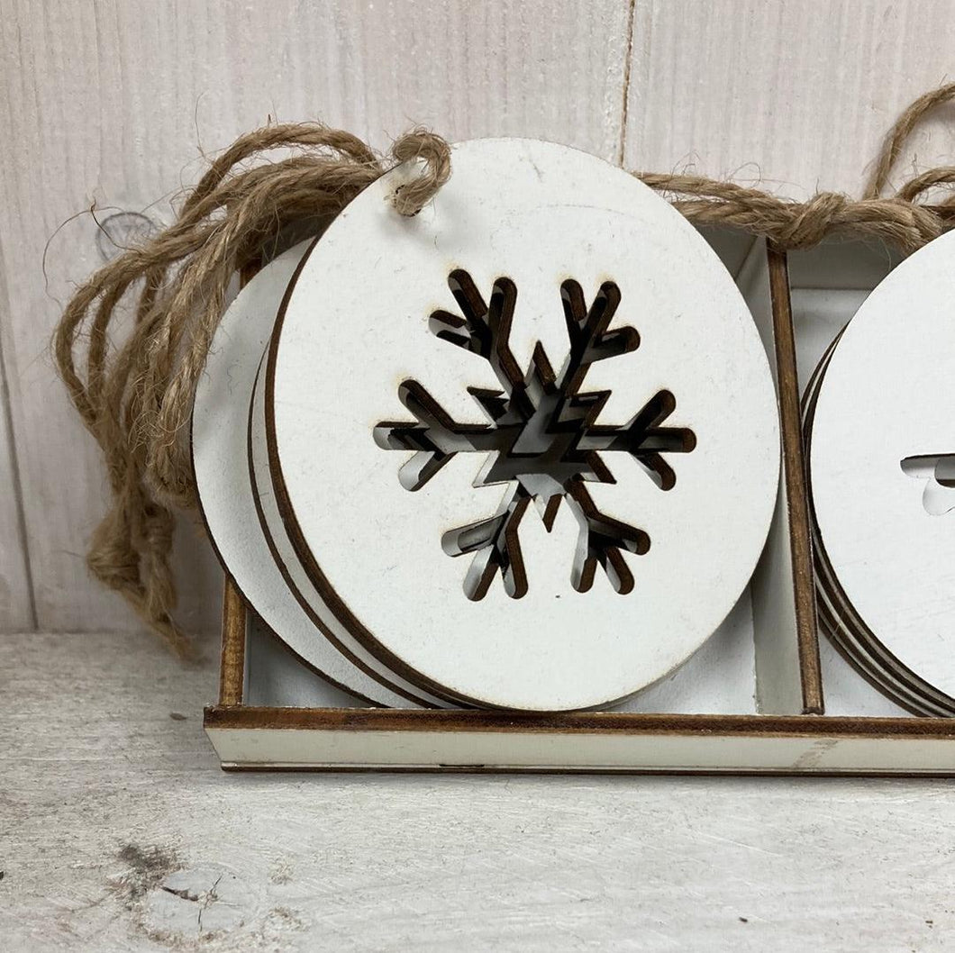Angels and Snowflake Hangings - The Coast Office