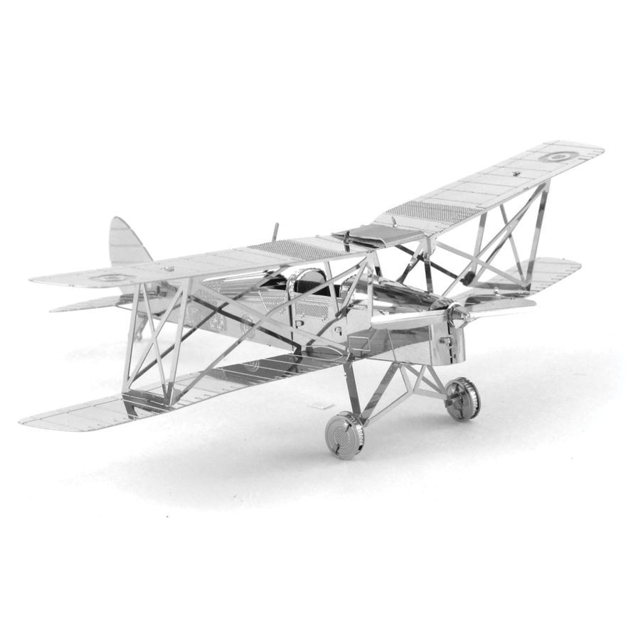 3D Metal Earth-modelset: DH 82 Tiger Moth