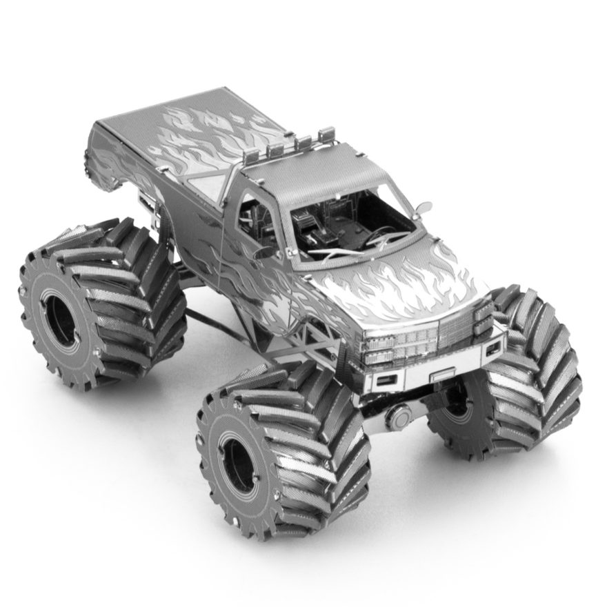 3D Metal Earth Model Kit:  Monster Truck