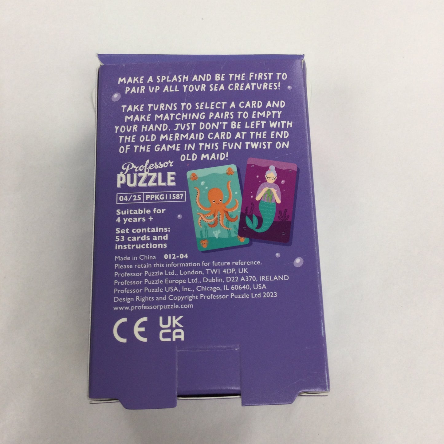 Old Mermaid Card Game