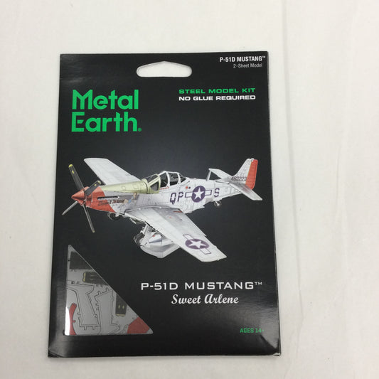 3D Metal Earth Model Kit: P-51D Mustang