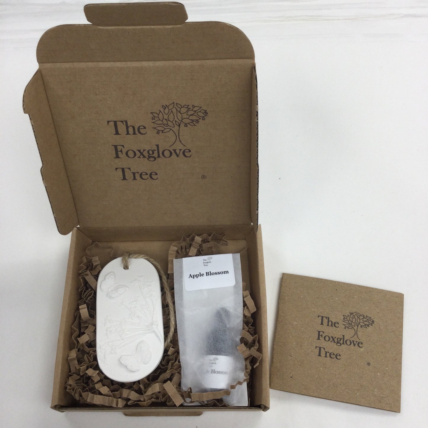 Car Diffuser:  Butterflies and Cow Parsley