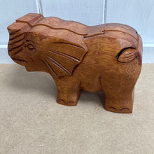 Load image into Gallery viewer, Wooden Elephant Puzzle Box
