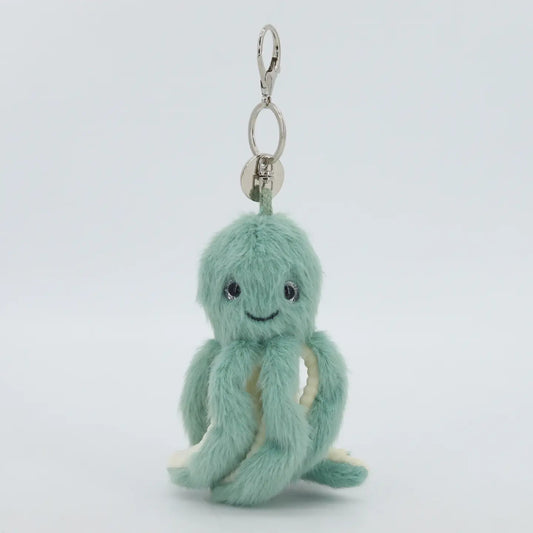 Octopus Keyring/ Bag Charm - various colours