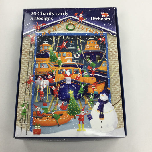 20 Charity Cards: Lifeboats RNLI