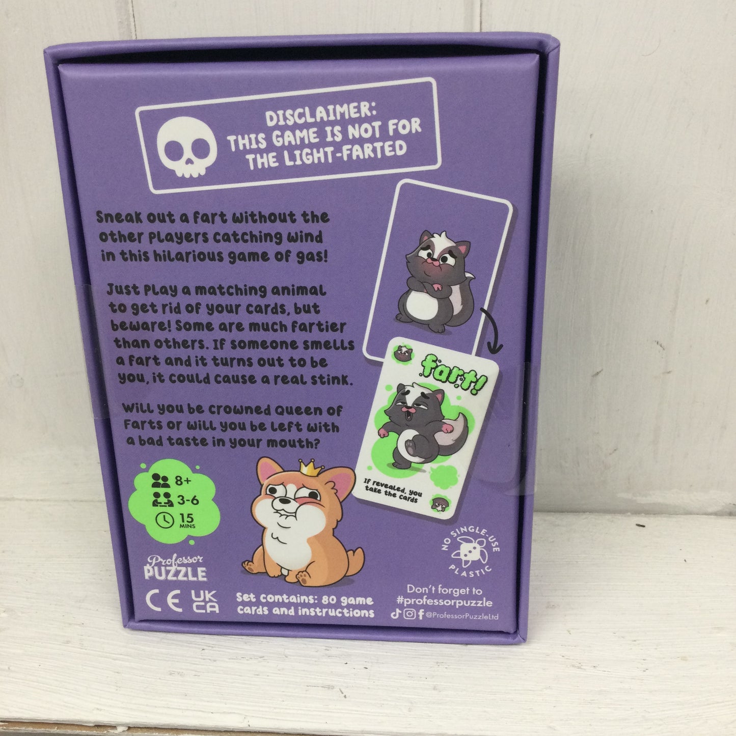 Card Game: Queen of Farts