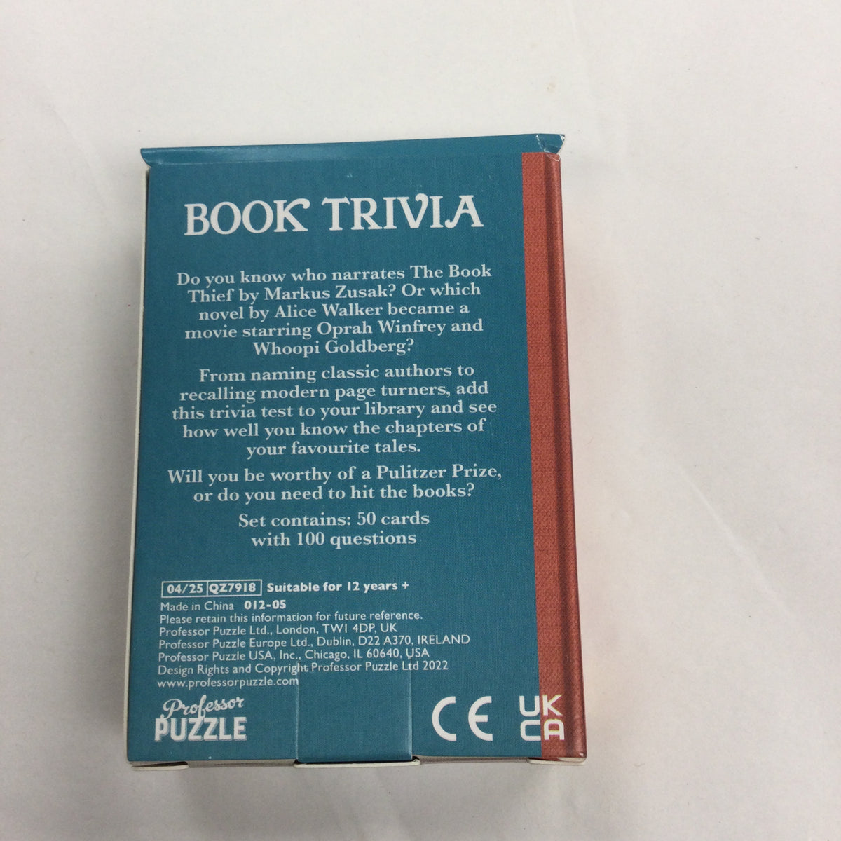 Book Trivia