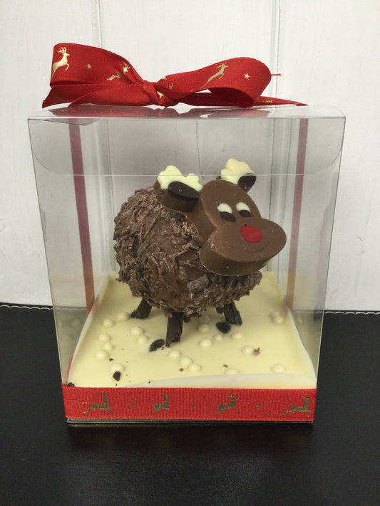 Boxed Chocolate Rudolph