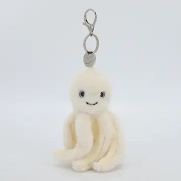 Octopus Keyring/ Bag Charm - various colours