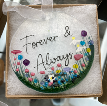 Load image into Gallery viewer, Fused Glass Hangings
