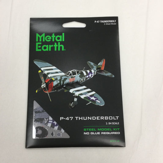 3D Metal Earth Model Kit: P-47 Thunderbolt