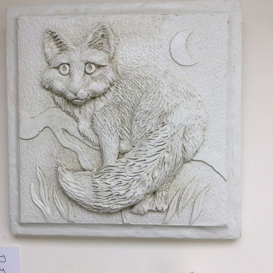 Fox Wall Plaque