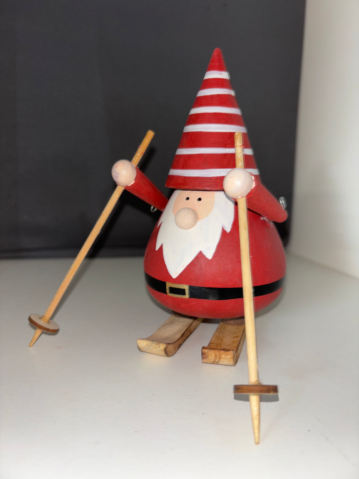 Santa on Skis