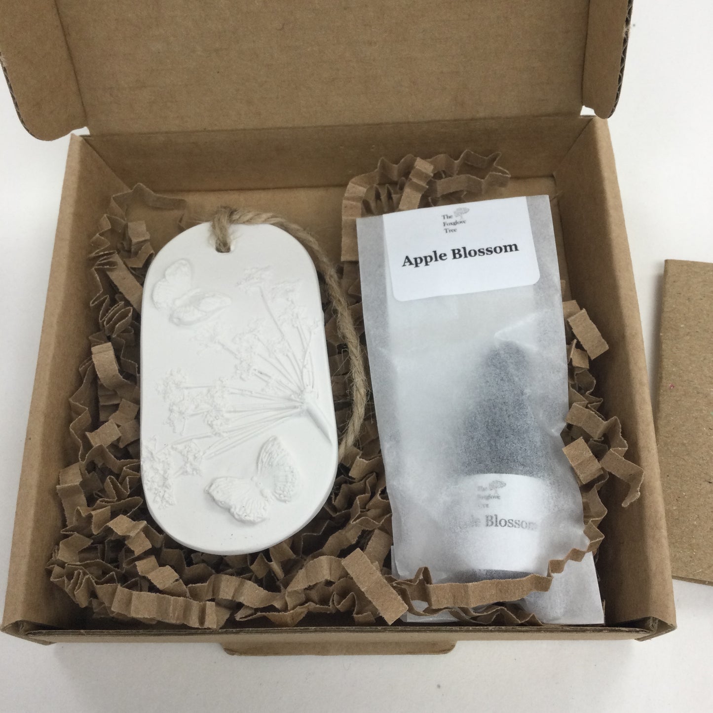 Car Diffuser:  Butterflies and Cow Parsley