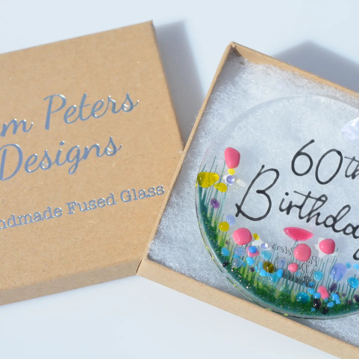 Special Birthday Fused Glass Hangings