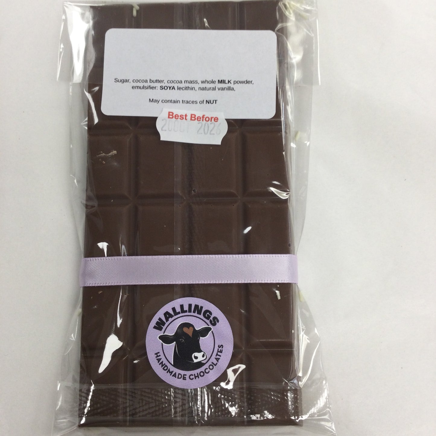 Handmade 'Get Well Soon' Chocolate Bar