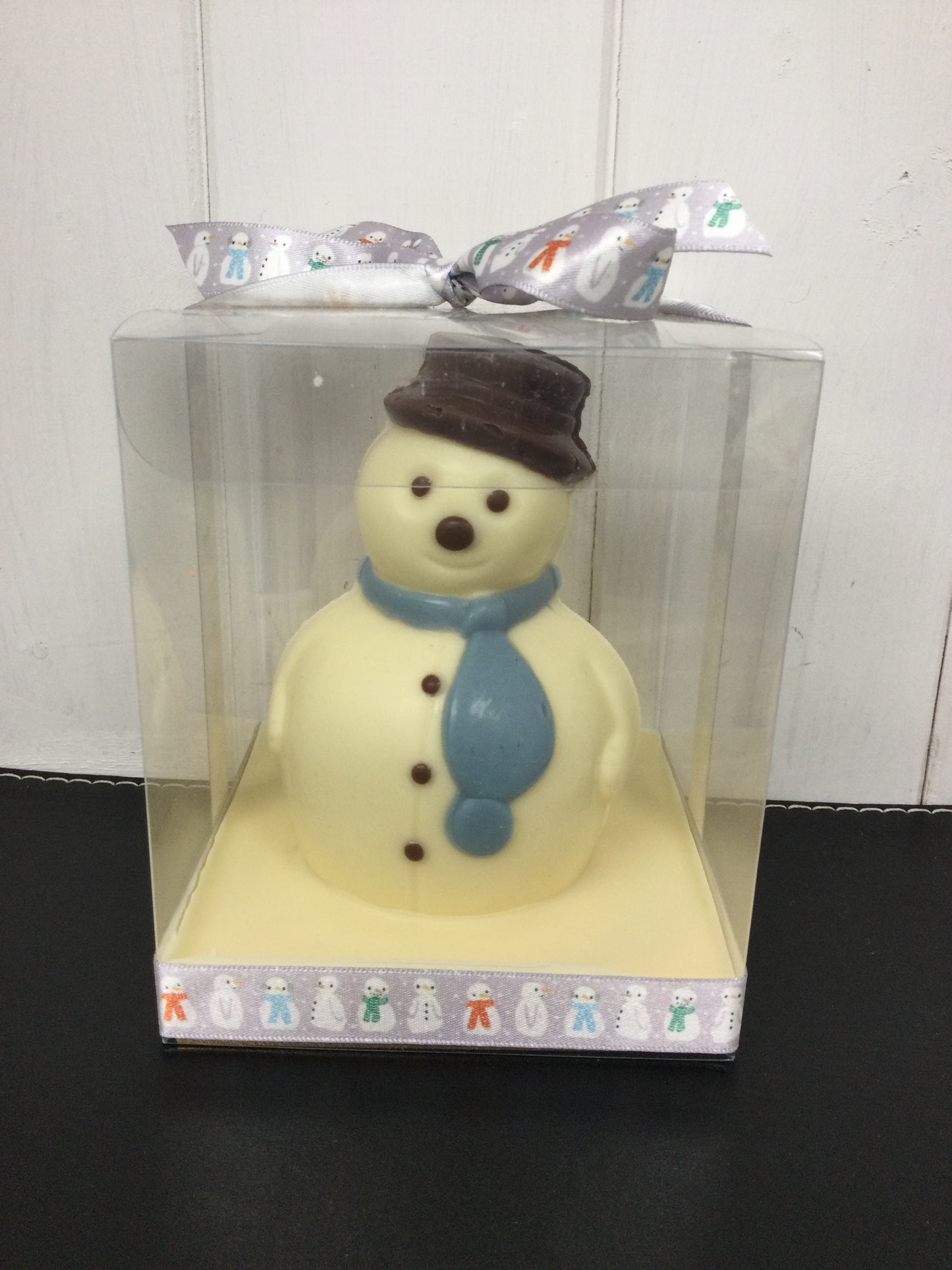 Boxed Chocolate Snowman
