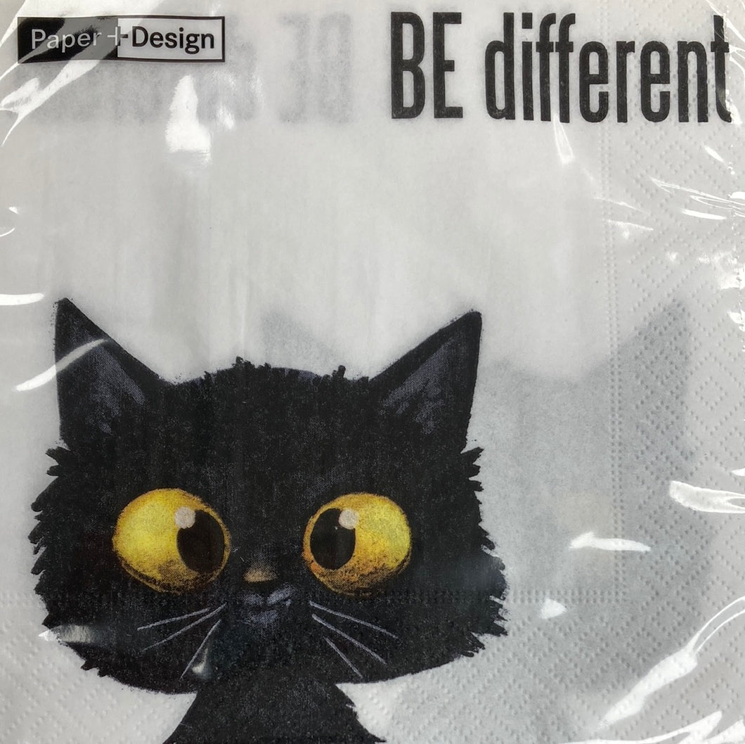 Be different Cat Napkins 33cm