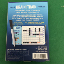 Load image into Gallery viewer, Brain Train Logic Puzzles
