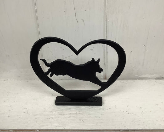 Border Collie Heart