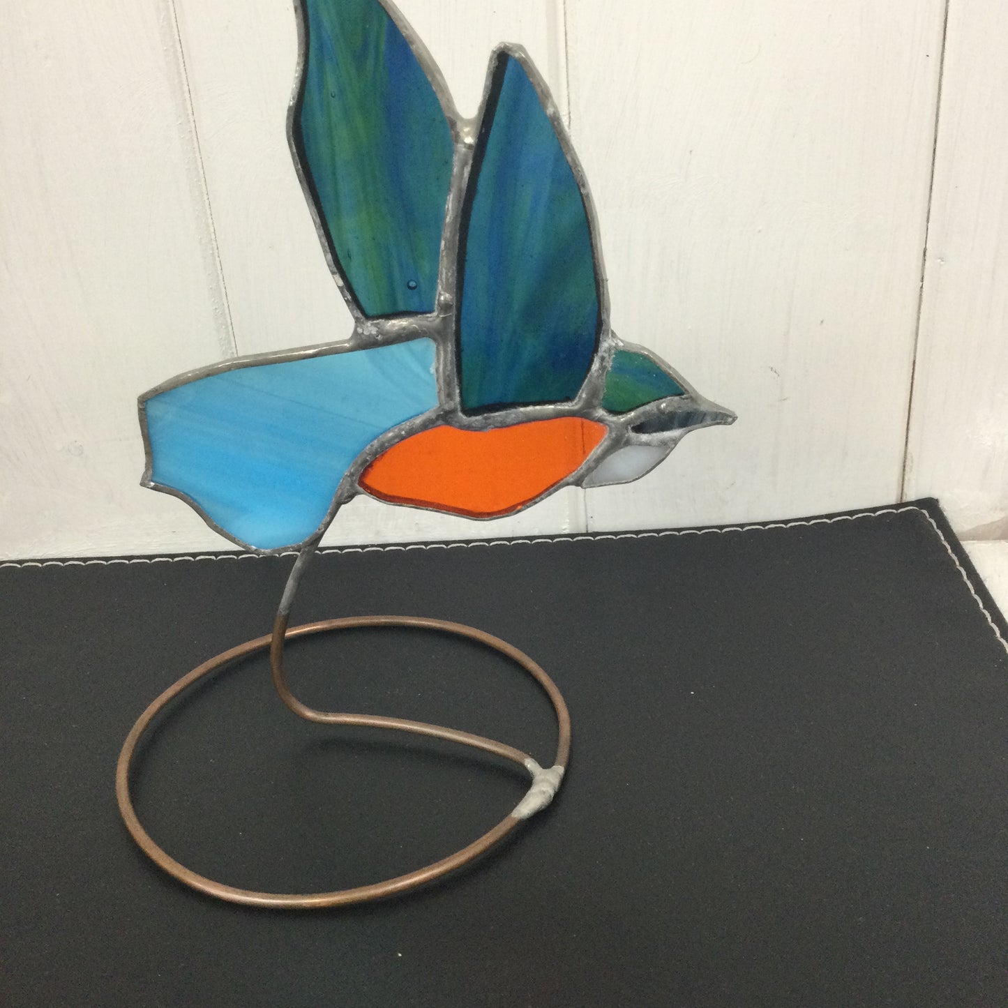 Stained Glass Kingfisher