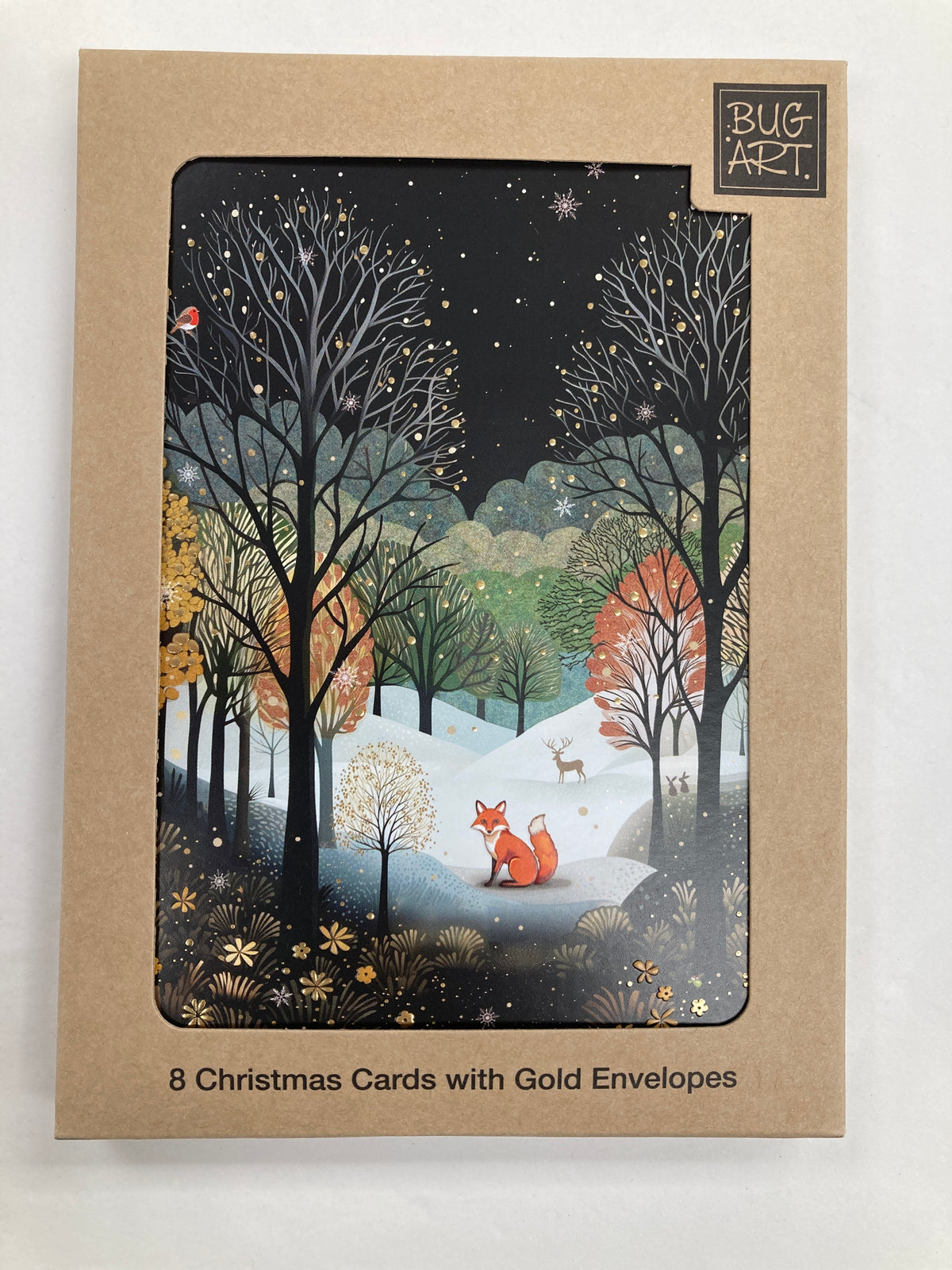 Boîte de cartes de Noël Christmas Kitty