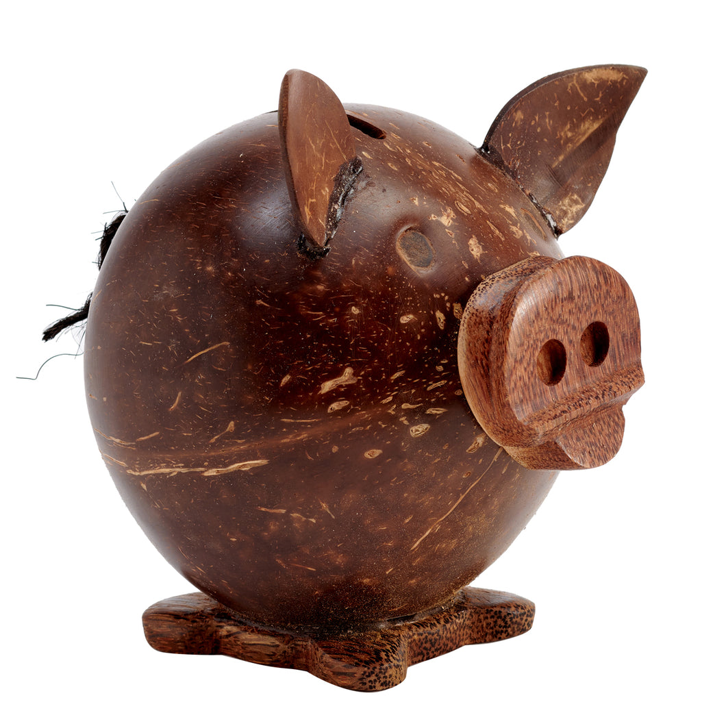 Porte-monnaie tortue en bois