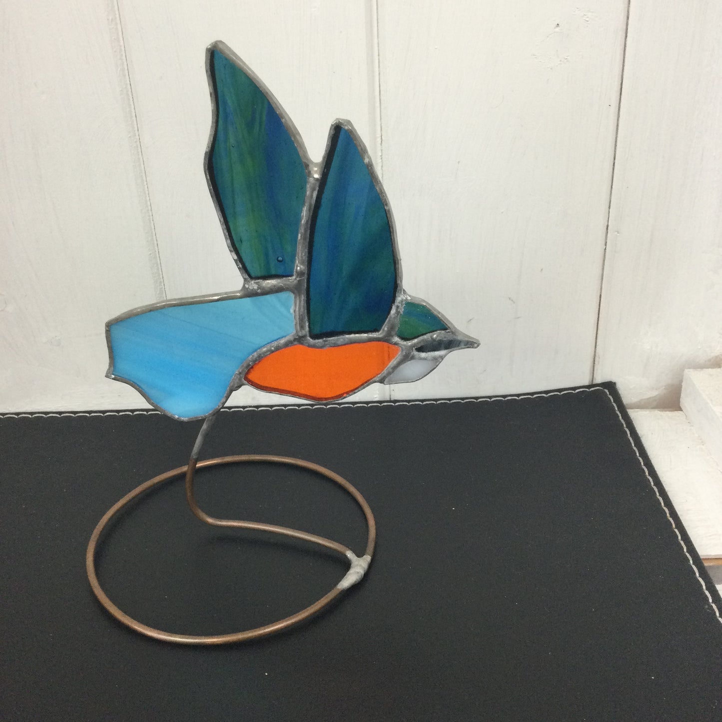 Stained Glass Kingfisher