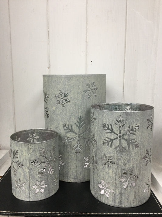 Snowflake Votives