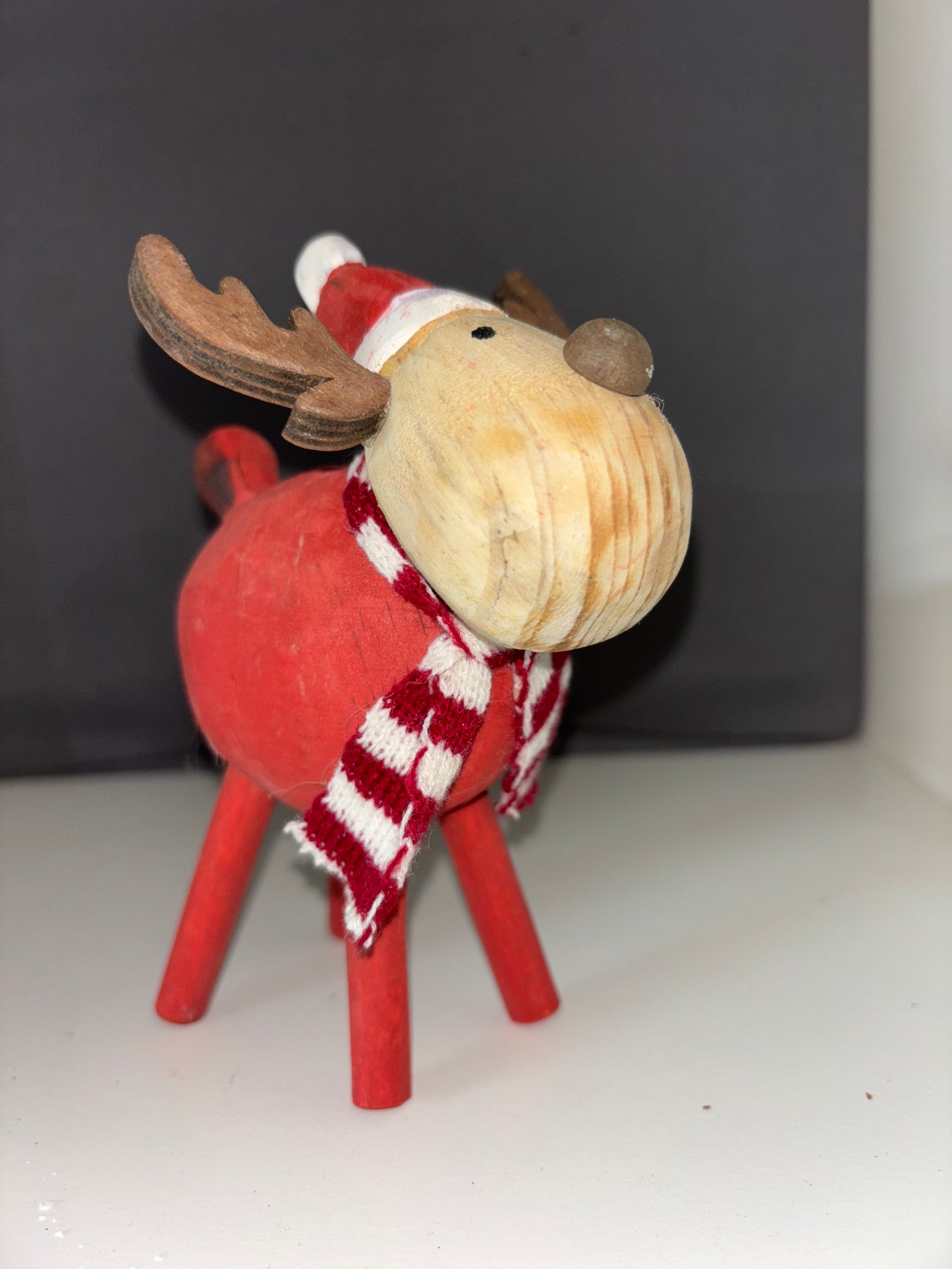 Red Standing Reindeer