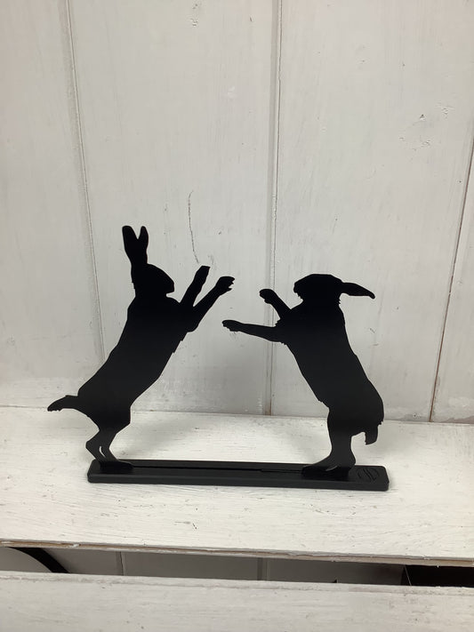 Boxing Hare Shadowshapes Topper