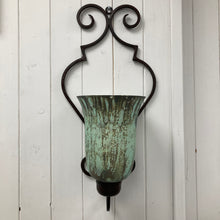 Cargar imagen en el visor de la galería, Glass, Azure, Wall Candleholder
