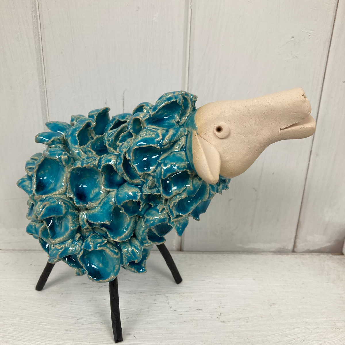 Blue Sheep with a fluffy coat