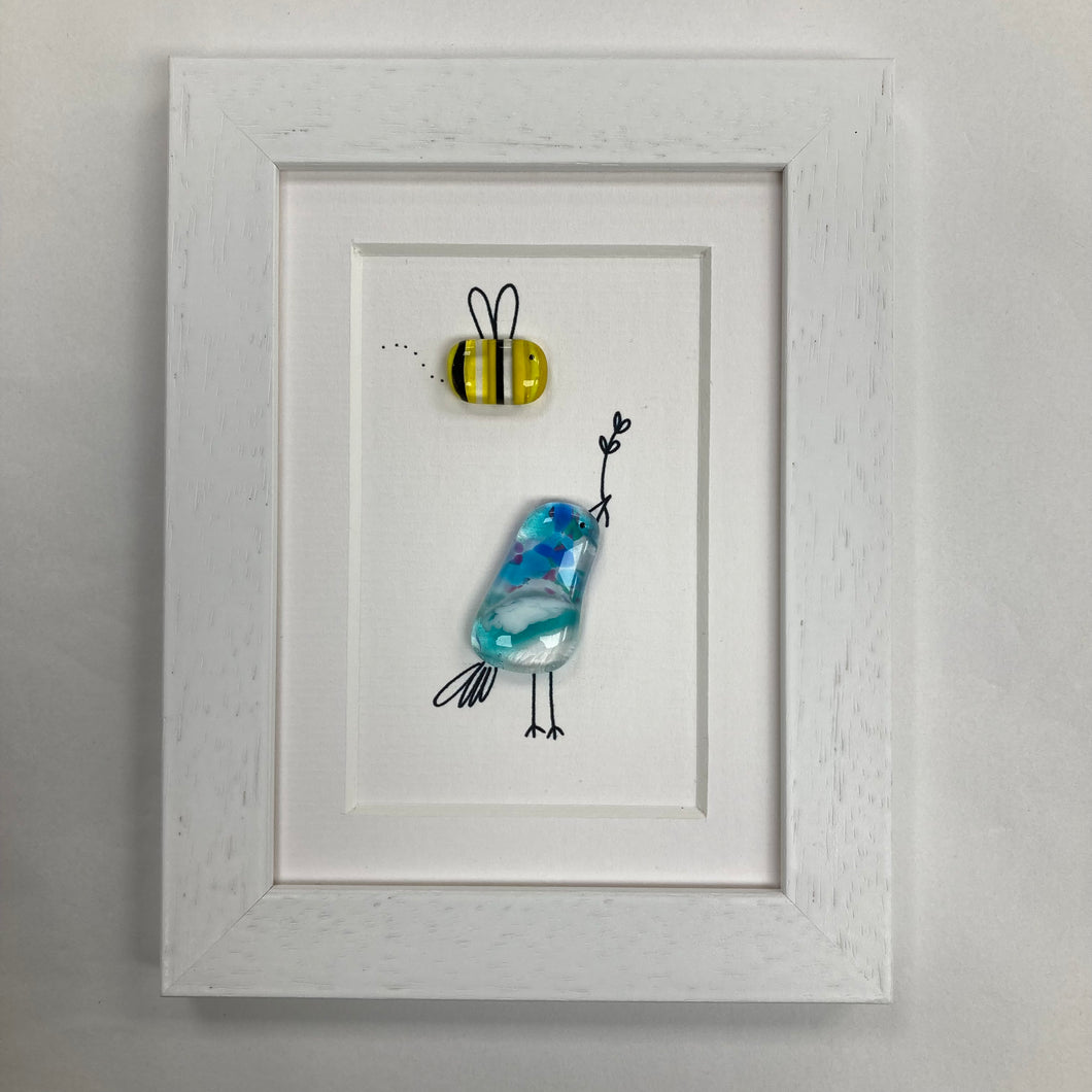 Oiseau et abeille (petit)