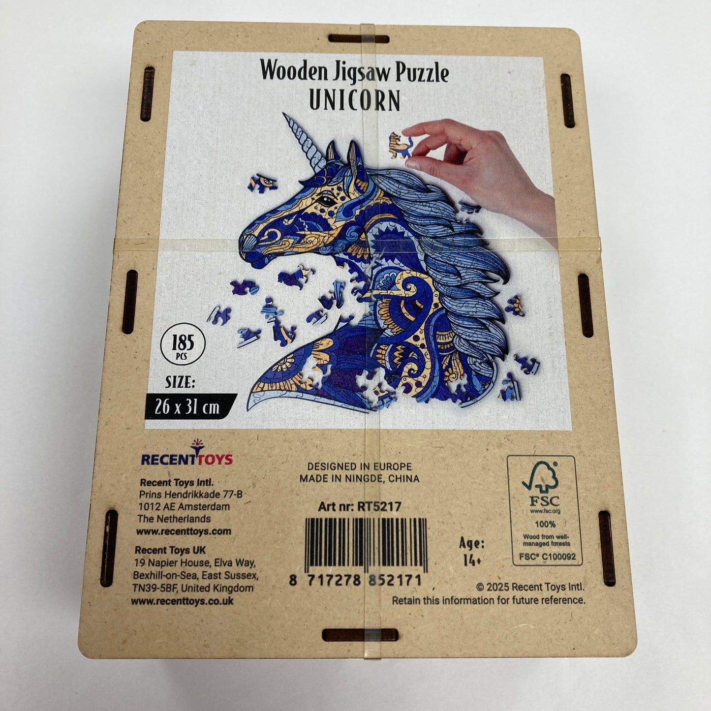 Unicorn Wooden Jigsaw