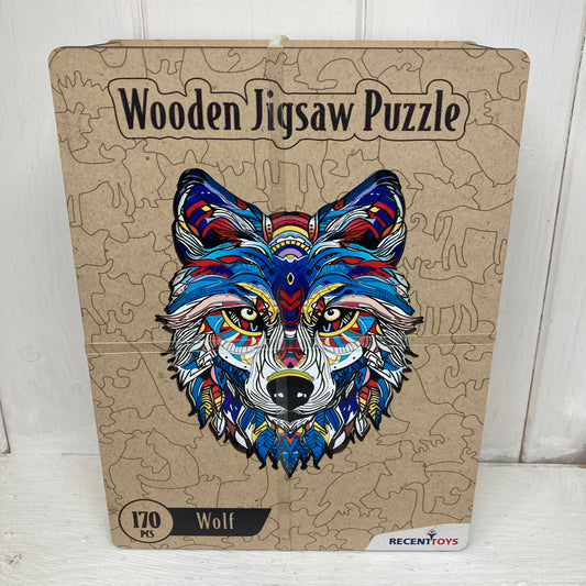 Wolf Wooden Jigsaw Puzzle